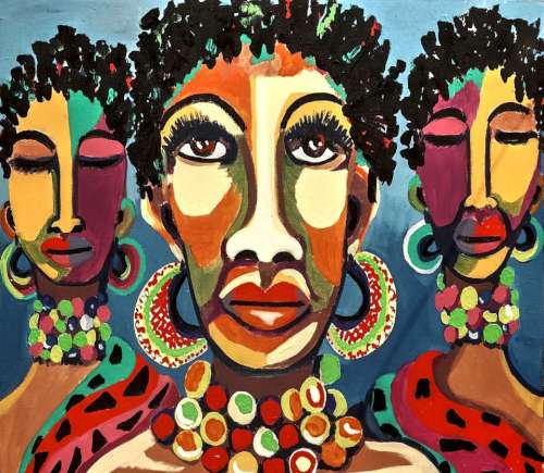 African American lives depicted in art