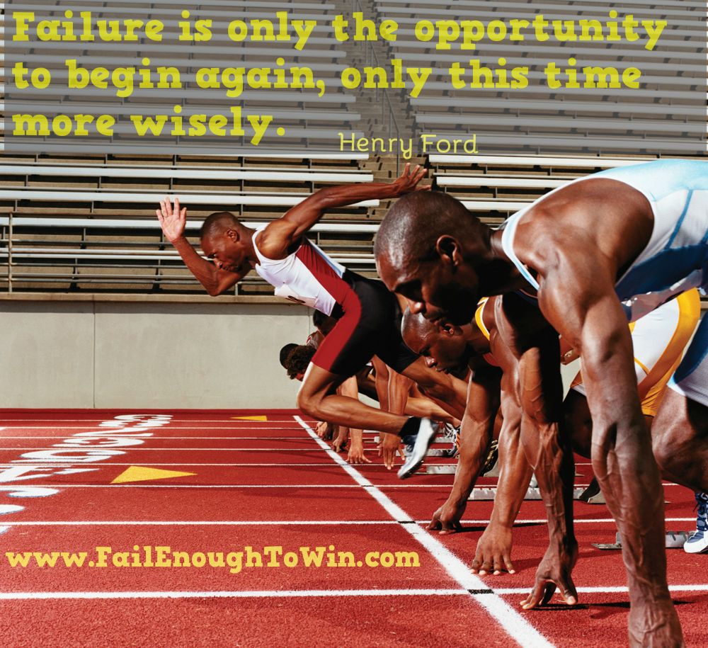 Failure is the only opportunity to try again